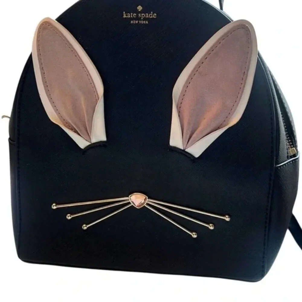 kate spade hop to it sammi bunny packpack GUC Alice in Wonderland Novelty